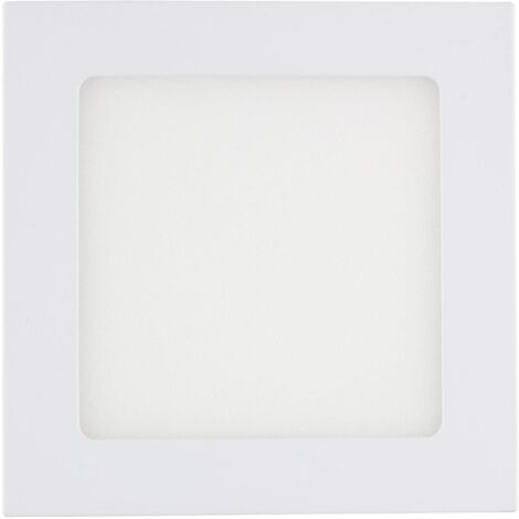 Dalle LED 9W Carrée Extra-Plate Coupe 135x135 mm 3000K Blanc chaud