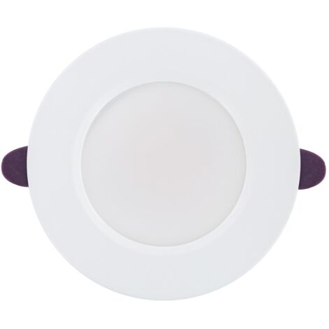 Downlight LED 8W Rond Bain IP65 Coupe Ø 75 mm 4000K Blanc neutre