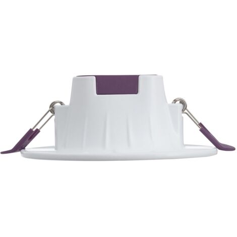 Downlight LED 8W Rond Bain IP65 Coupe Ø 75 mm 4000K Blanc neutre