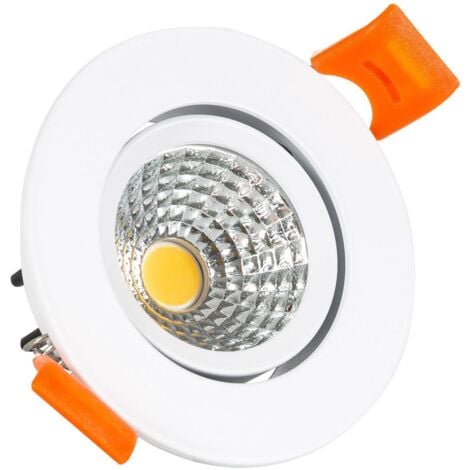 Spot Led blanc rond ECO-DIM 8w DIMMABLE SPOT LED BLANC ROND Puissa
