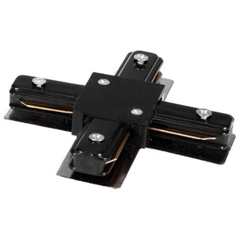 Connecteur Type X pour Rail Monophasé UltraPower Noir (1/2)