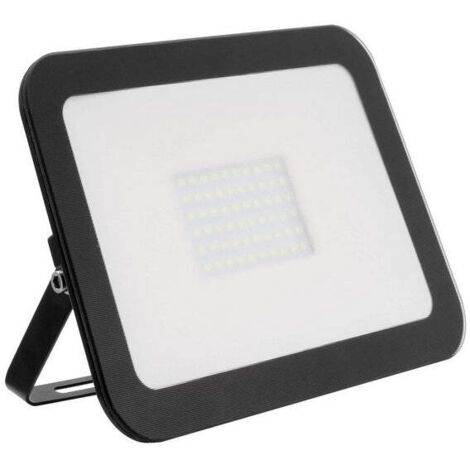 Projecteur LED Slim Crystal 120lm/W IP65 100W Noir 3000K Blanc chaud (1/5)