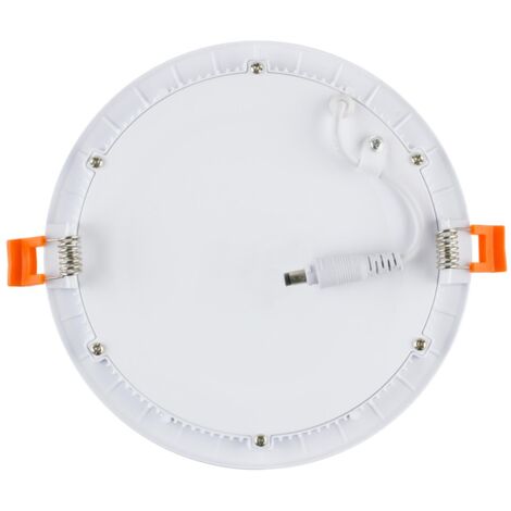 Dalle LED 15W Ronde Extra-Plate Coupe Ø 170 mm 4000K Blanc neutre