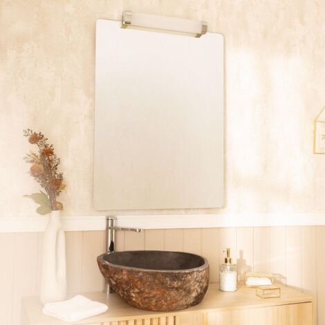 Applique LED Salle de Bain 9W Vault pour Miroir  Argent