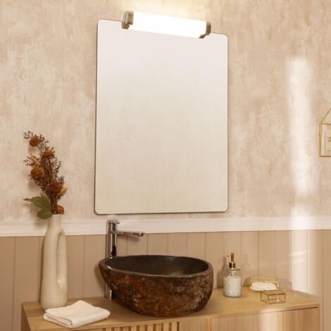 Applique LED Salle de Bain 9W Vault pour Miroir  Argent