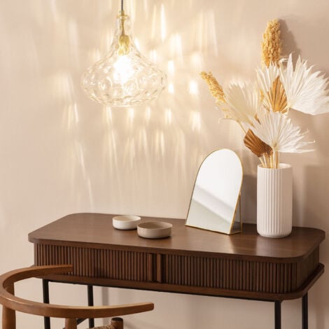Suspension Verre Tassel Transparent