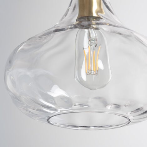 Suspension Verre Tassel Transparent