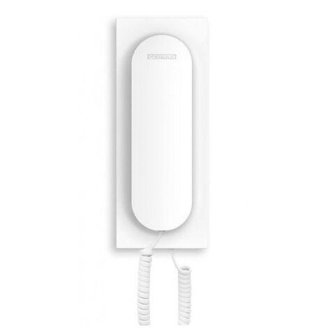 Fermax – Interphone 4+n Veo – Système audio 12VAC – Installation en surface – Compatible 4 fils + neutre – Pour petits et moyens immeubles