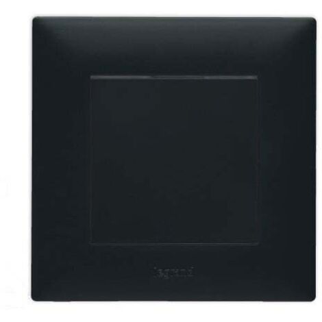 Plaque Simple Legrand Niloe Onyx – Référence 96701, Pour Installation Électrique