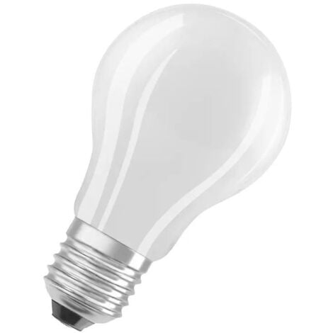 Ampoule LED A60 7W 2700k E27 argent ambrée vintage blanc chaud
