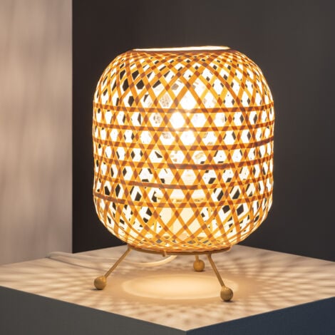 Lampe à Poser Rotin Chia  Naturel