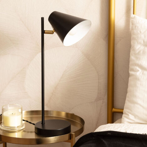 Lampe à Poser Métal Bowery Noir