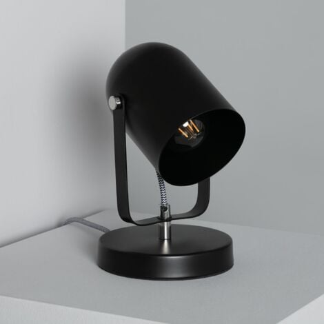 Lampe à Poser Métal Pomader Noir