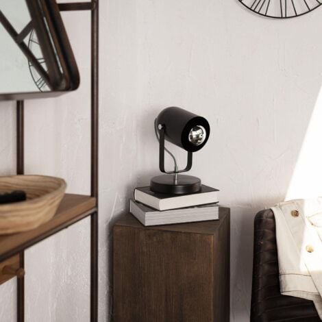 Lampe à Poser Métal Pomader Noir