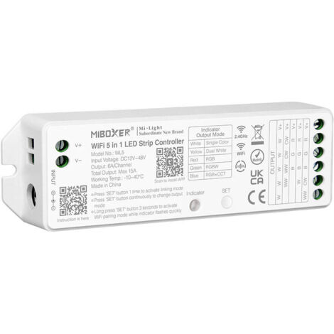 Contr Leur Variateur Led Wifi En Pour Ruban Led V Dc