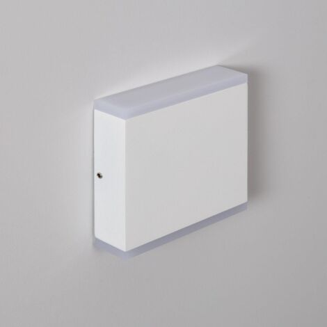 Applique Murale extérieur blanc aluminium 18W 100-240V 120º LED