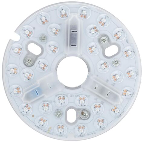 Éclairage de Rechange pour Ventilateur de Plafond LED 15W 220V CCT Sélectionnable PCB avec Aimant CCT