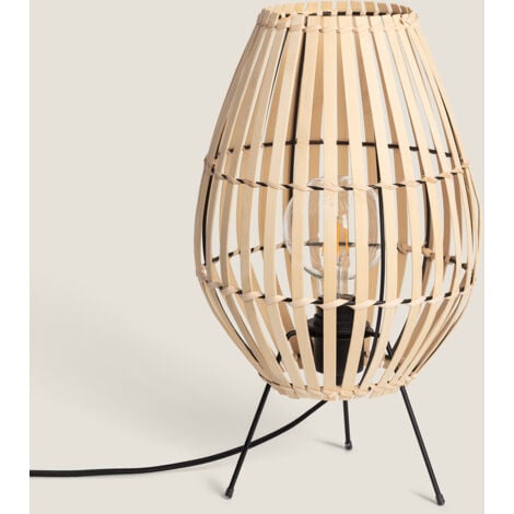 Lampe à Poser Bambou Atamach  Naturel