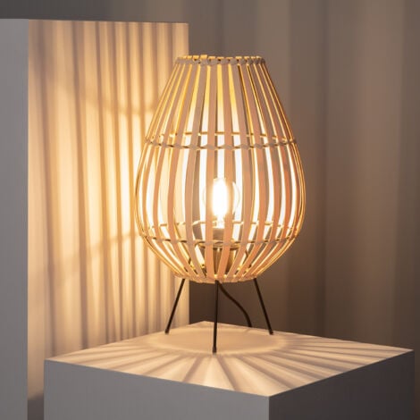 Lampe à Poser Bambou Atamach  Naturel