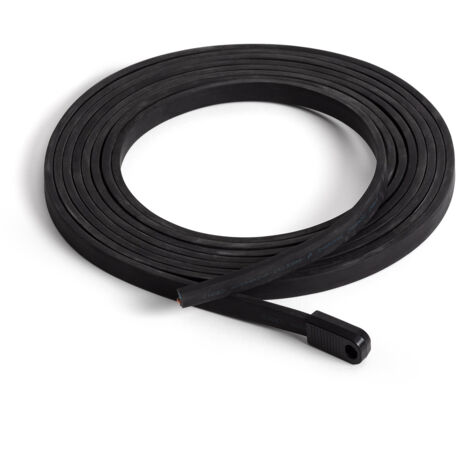 Câble Électrique Plat pour Guirlandes sur Mesure Noir 15 m (1/5)