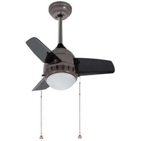 Ventilateur de Plafond LED Noir 66cm Modern 4000K (1/5)