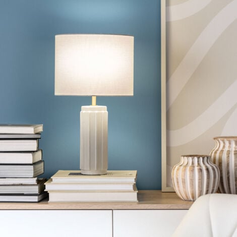Lampe à Poser en Céramique Corbusier Blanc