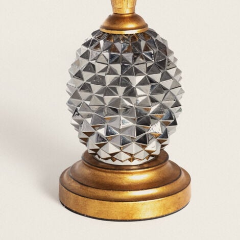 Lampe à Poser Métal et Textile Samoa Noir