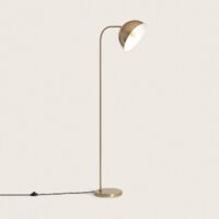 Lampadaire Bowlen Doré
