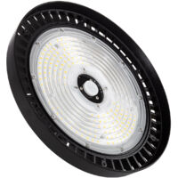 Projecteur LED Industriel UFO 150W 170 Lm/W - Dimmable 0-10V, IP65, 4000K Blanc Neutre, Optique 60° - 3