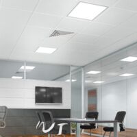 Cadre Encastré pour Panneaux LED 30x30cm Blanc - Blanc