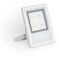 Projecteur LED 50W Dimmable TRIAC 170 lm/W IP65 ELEGANCE Slim PRO Blanc 5000K Asymétrique 80ºx155º Blanc froid