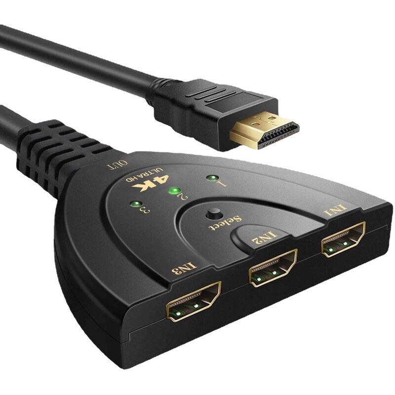 60Hz 4K HDMI Switch HDR HDMI ARC extracteur audio HDMI 2.0 séparateur  commutateur HDMI commutateur audio extracteur pour PS4 pro apple TV