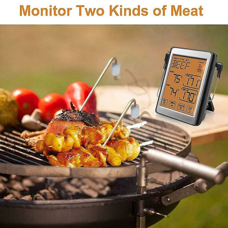 26€88 sur Thermomètre à barbecue Bluetooth sans fil Sonde