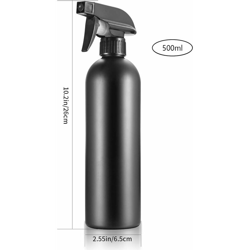 3Pc Vaporisateur Cheveux 300ml - Réutilisable Spray Vide Bouteille Brumisateur  Cheveux Pulvérisateur de Brume Ultrafine - Cdiscount Au quotidien