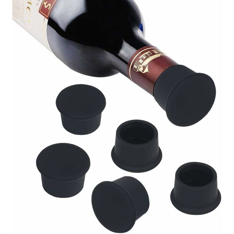 Ulisem Pompe à Vide Vin avec 4 Bouchons Bouteille Vin pour Garder