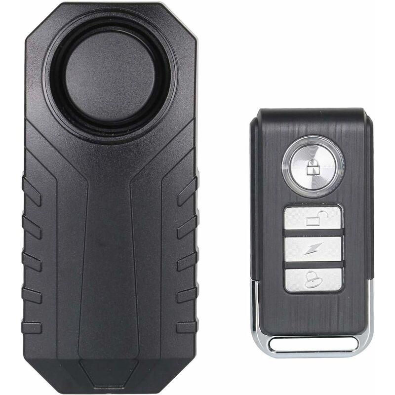 Bloque Disque Moto Alarme 110db Antivol Moto, Alarm Disc Lock Electrique  avec 1.5m Câble Rappel, 1 Piles Rechange et Sac de [3] - Cdiscount Auto