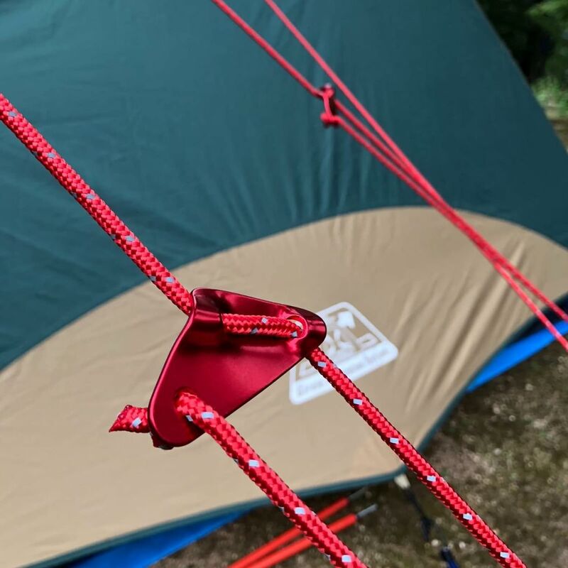 Tendeur de Corde en Alliage pour Tente de Randonnée et Camping, 2