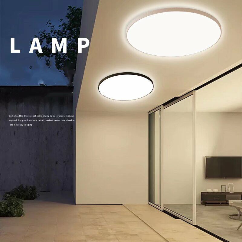 Lampe de Plafond LED Ronde ∅60CM, Plafonnier LED 50W Dimmable