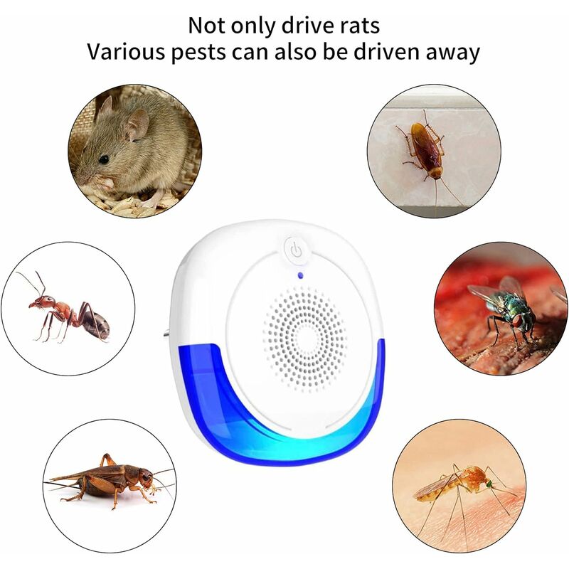 Insectifuge, piège électronique anti - moustique, pack de 4 à l'intérieur,  insert anti - moustique araignée