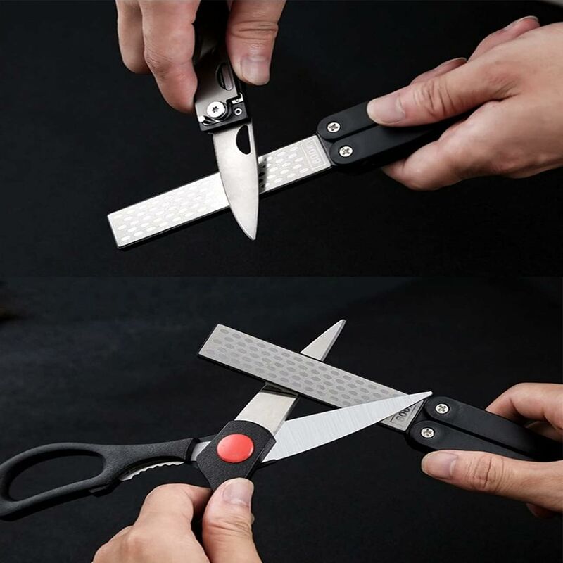 Couteau électrique à Double lames avec dents Fines et Grossières, Accessoires de découpe