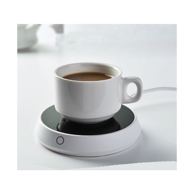 Chauffe-tasse à café pour la maison, le bureau, le thé au lait, l'eau et le  thé au lait, tasse chauffante thermostatique étanche, 55 ℃, vert-B