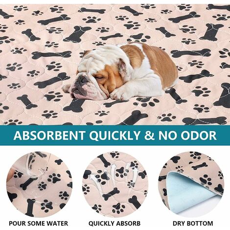 Tapis de propreté Absorbant Réutilisable pour chiens - TT-Grand