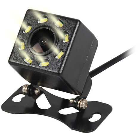 Caméra de recul pour Voiture, 12 LED Vision Nocturne étanche IP68