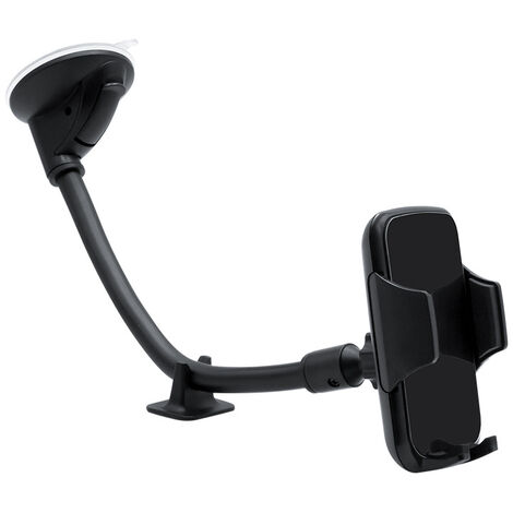 Support de téléphone Portable Universel à Ventouse 2 en 1 Rotatif à 360°  pour Pare-Brise de Voiture Porte Telephone Voiture [125]