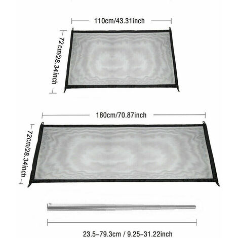 Dripex Porte Magique pour Chien 110 × 72 cm, Enceinte de sécurité pour Chien  Portable, Barriere