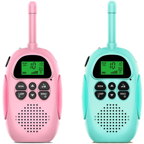 Dww-paire De Jouets Talkie-walkie Roses Pour Filles De 3 12 Ans, Radio  Bidirectionnelle Pour Enfants, 8 Canaux, Porte De 3 Milles, Idal Pour Les  Aven