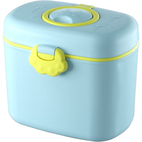 Distributeur de lait en poudre, boîte de lait en poudre pour bébé à 4  couches, conteneur de stockage de collation portable pour le camping de  voyage