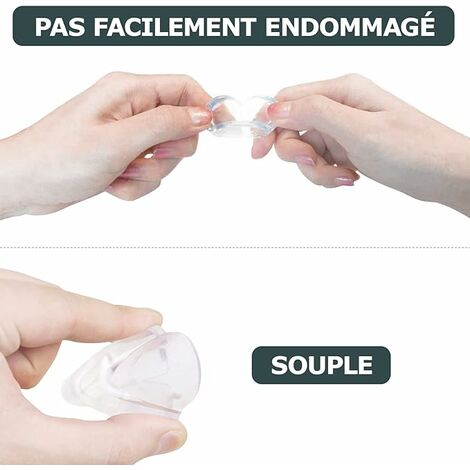 BONFFAIT-Protection Bébé de Table et Meuble Transparent, 5m de Nano Ruban  Pré-Adhésif Extra Fort