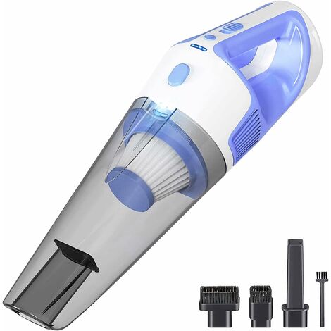 Blue Dream Aspirateur à main sans fil - Forte aspiration [9000 Pa] -  Aspirateur à main rechargeable, aspirateur