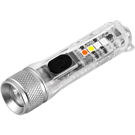 Mini lampe de poche LED portable 400 lumens - 11 modes lumineux